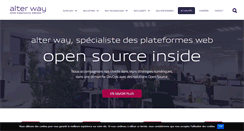 Desktop Screenshot of alterway.fr