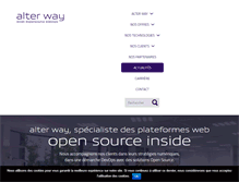 Tablet Screenshot of alterway.fr